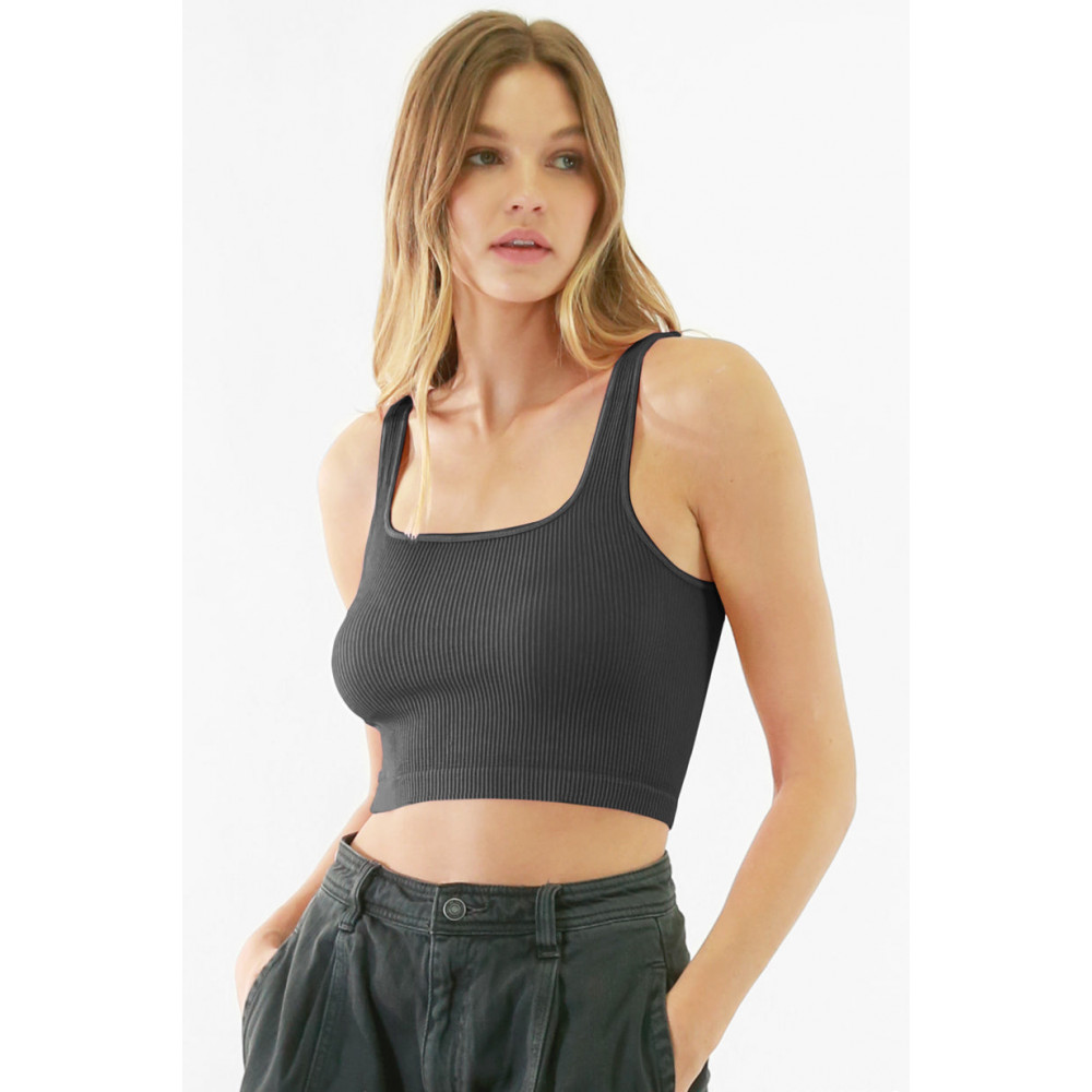 Eternel Echo Neck Vintage Tank