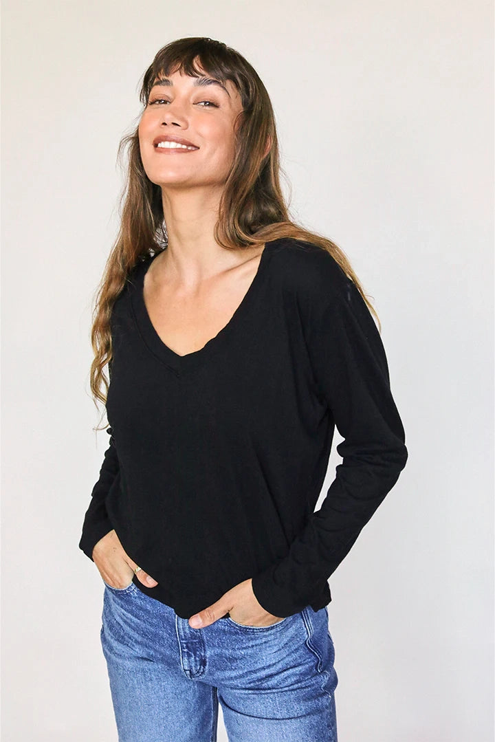 Encanto Long Sleeve V-Neck Tee