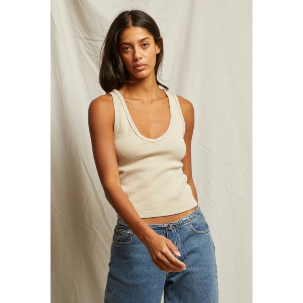 Azure Dream V Neck Tank