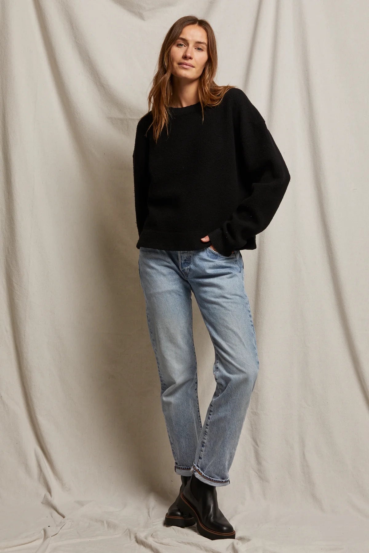 Fuego Reverse Fleece Pullover