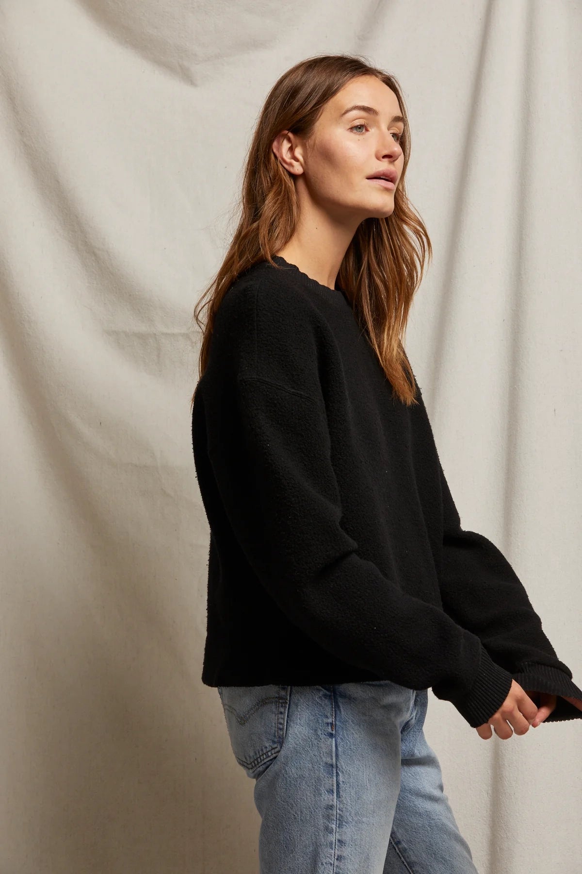 Fuego Reverse Fleece Pullover