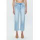 Alma Crop High Rise Straight Jean
