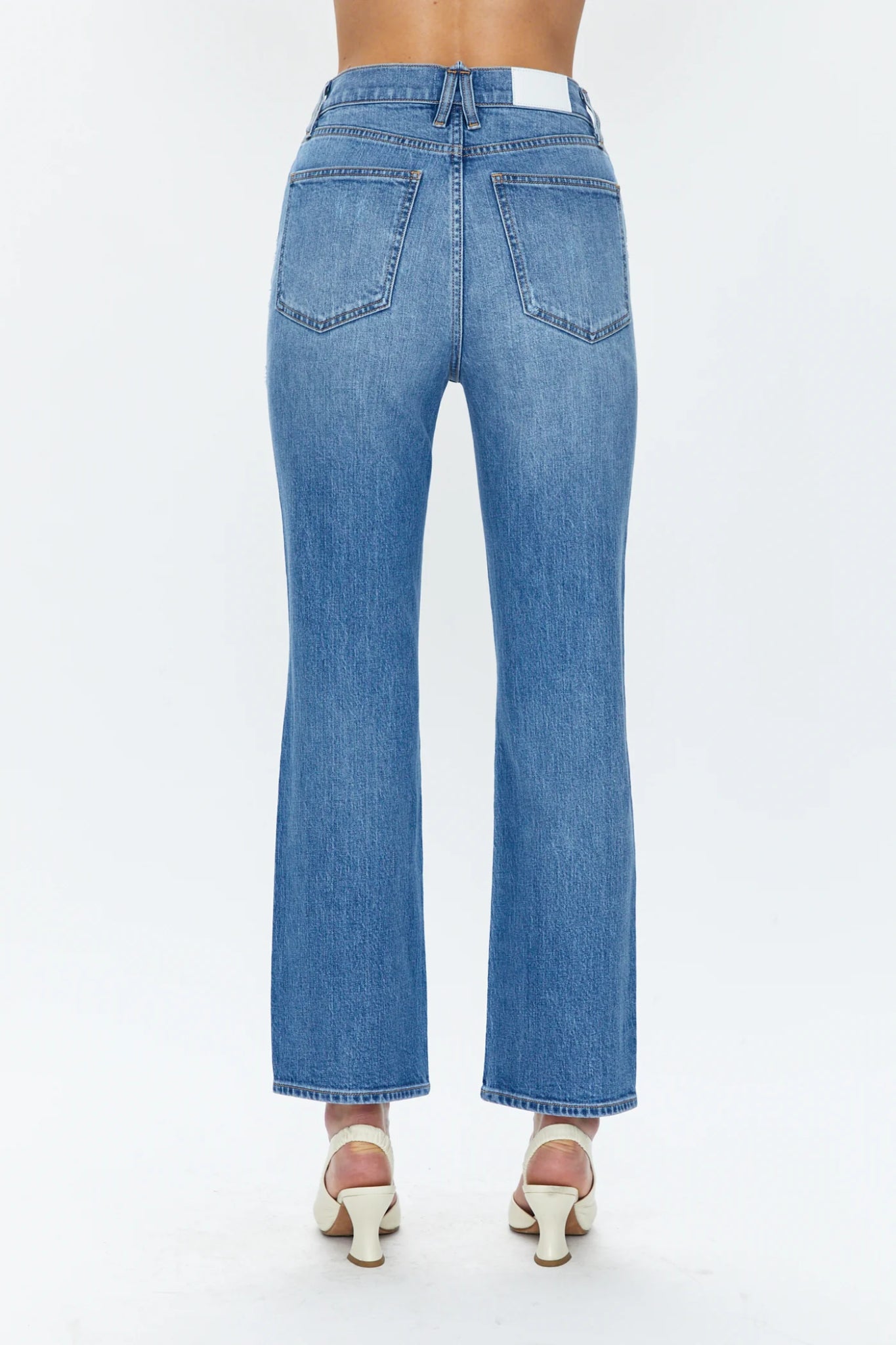 Frost Bloom High Rise Ankle Boot Cut