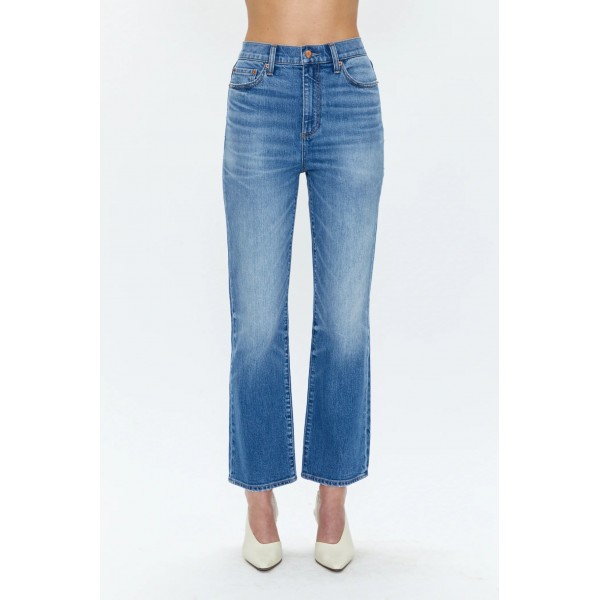 Frost Bloom High Rise Ankle Boot Cut