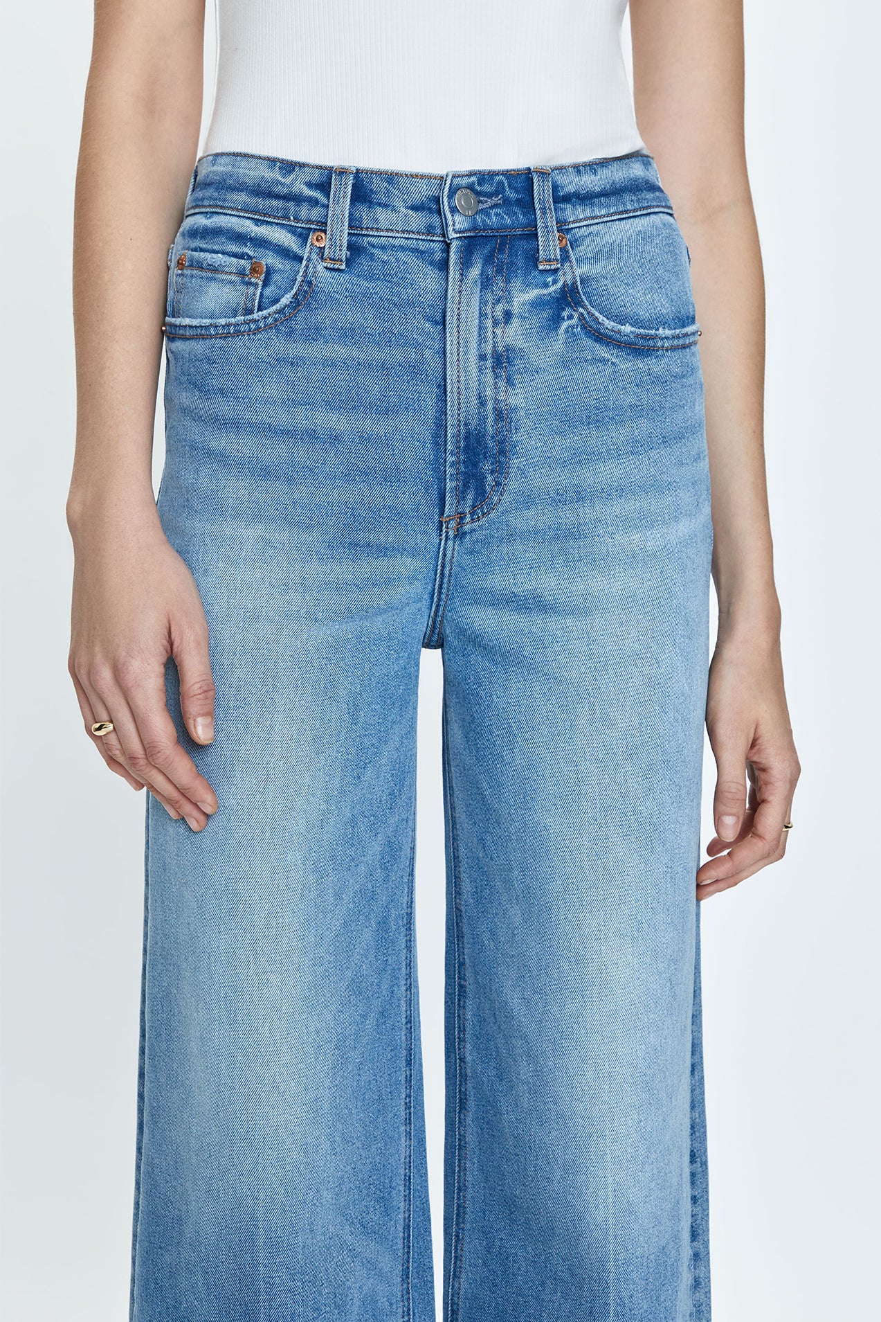 Harmony Crop High Rise Wide Leg