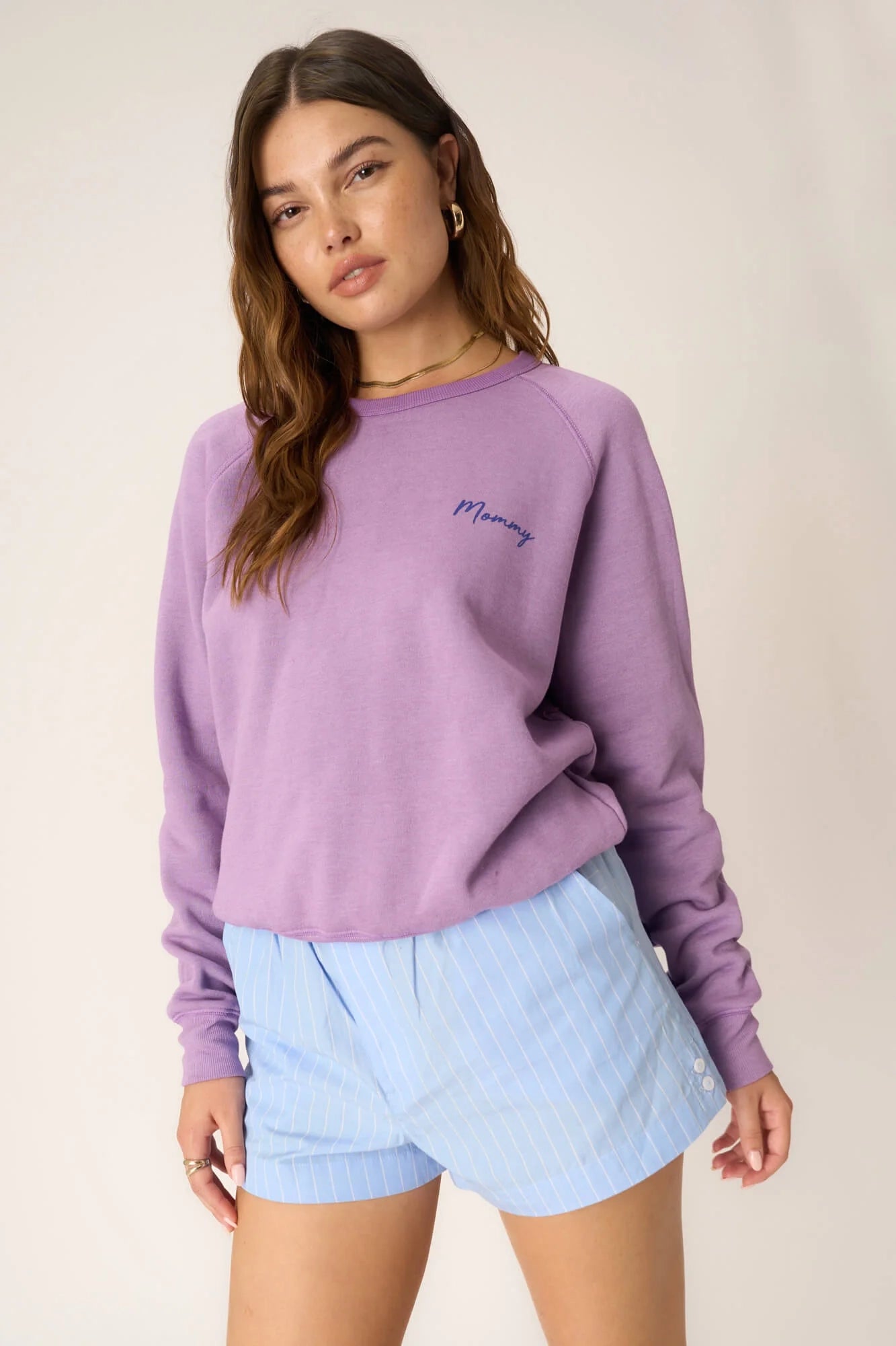 Lueur Onde Reversible Sweatshirt