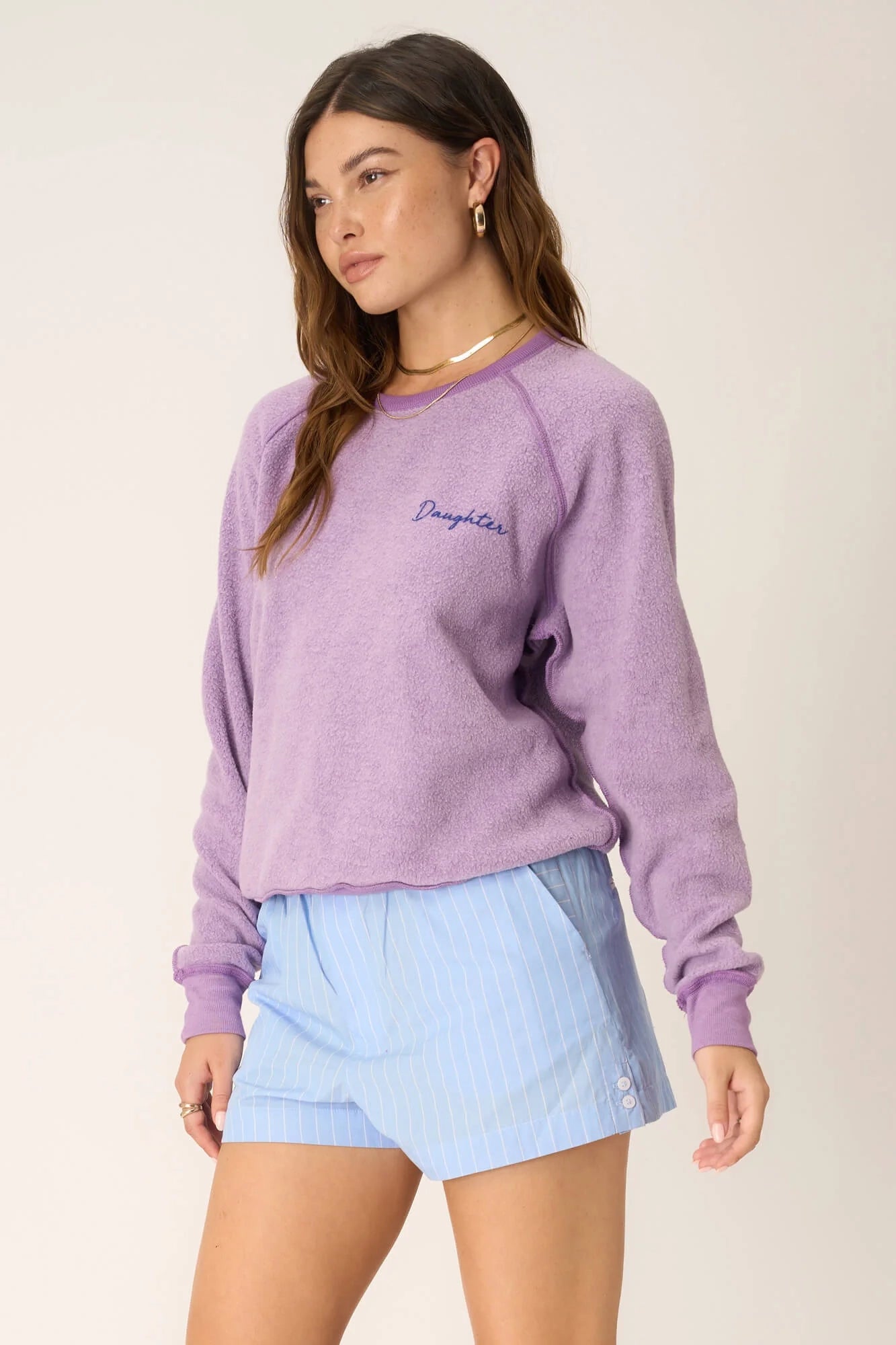 Lueur Onde Reversible Sweatshirt