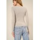 Cielo Boat Neck Long Sleeve