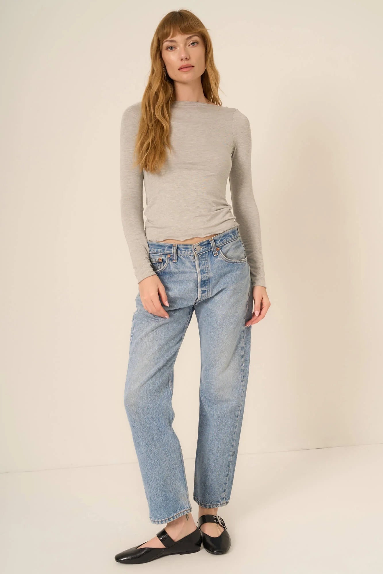 Cielo Boat Neck Long Sleeve