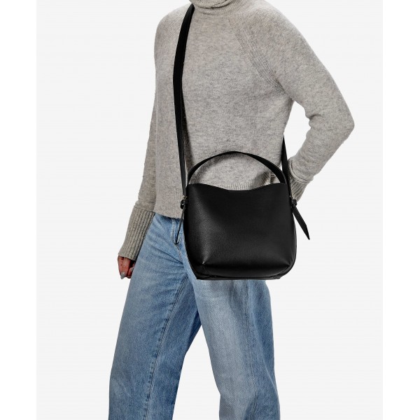 Golden Pulse Bucket Bag