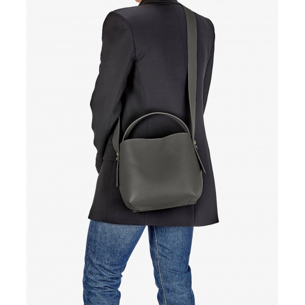 Golden Pulse Bucket Bag