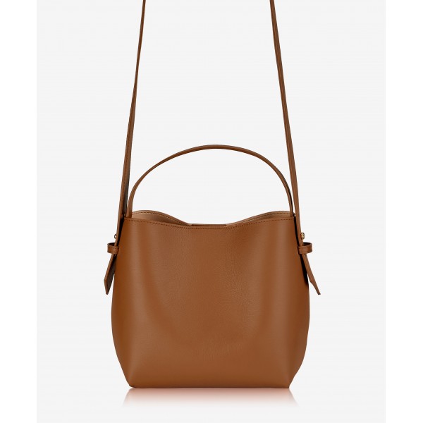 Golden Pulse Bucket Bag