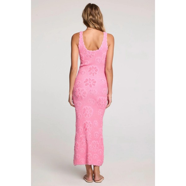 Bold Shade Midi Knit Dress