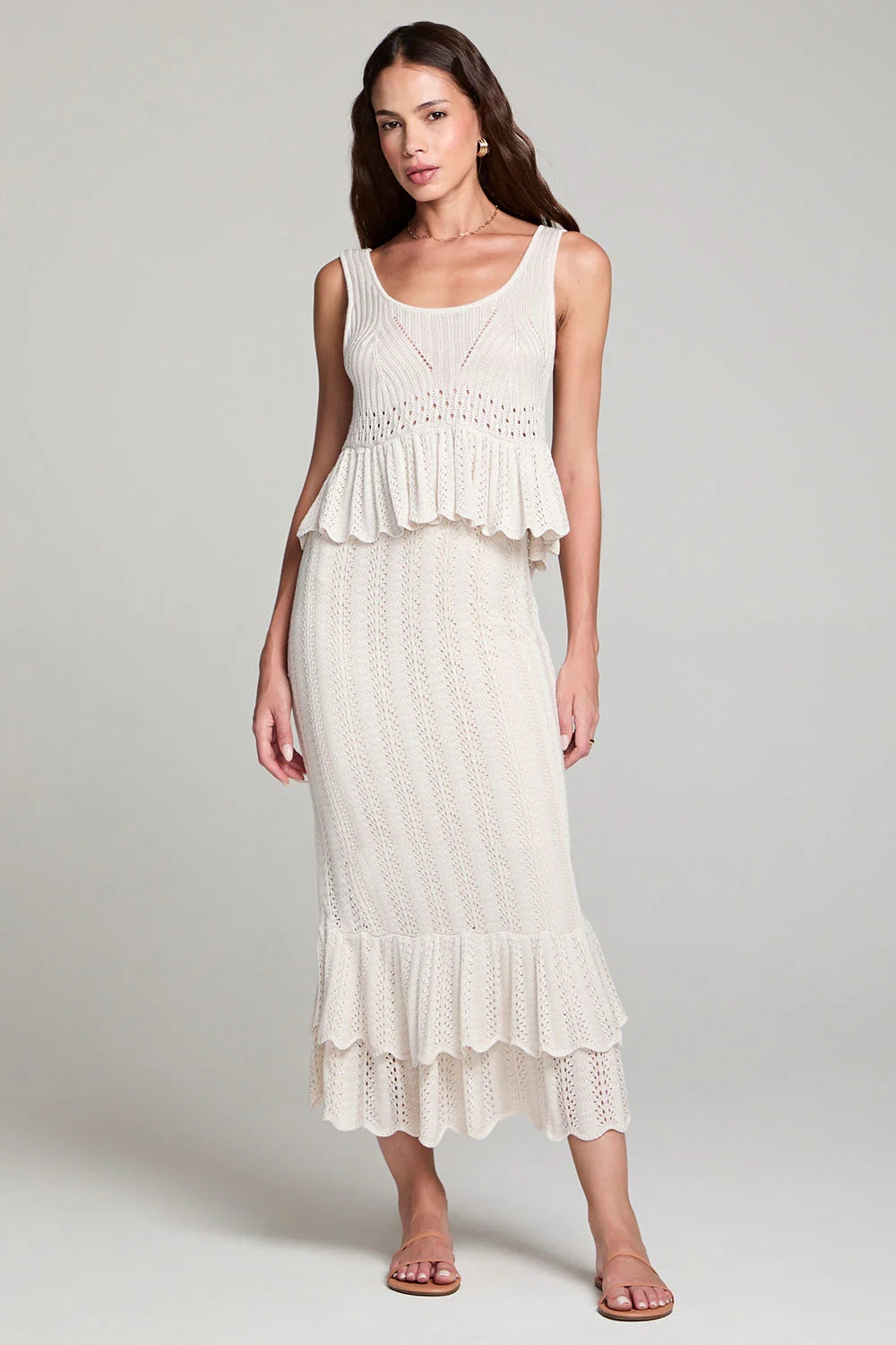 Silver Dawn Knit Tank