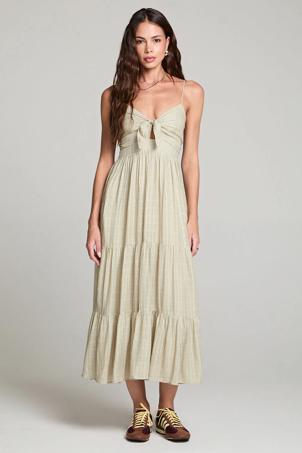 Envie Midi Stripe Dress