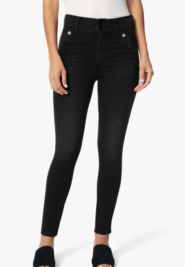 Shade Rise Button Jean