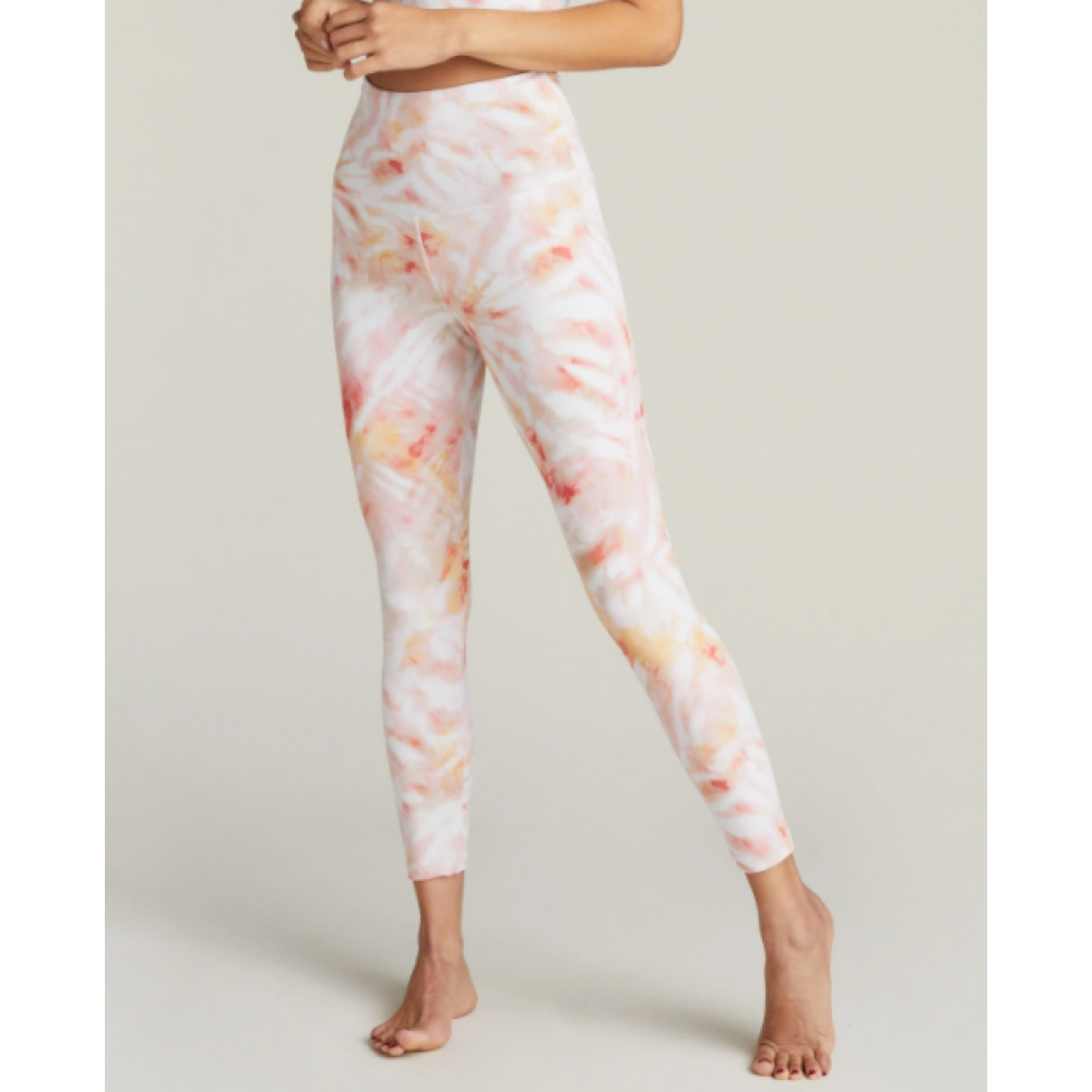 Crimson Allure Dye High Rise 7/8 Legging