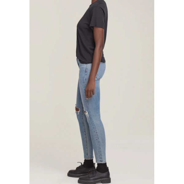 Velvet Glow Ankle Skinny Jean