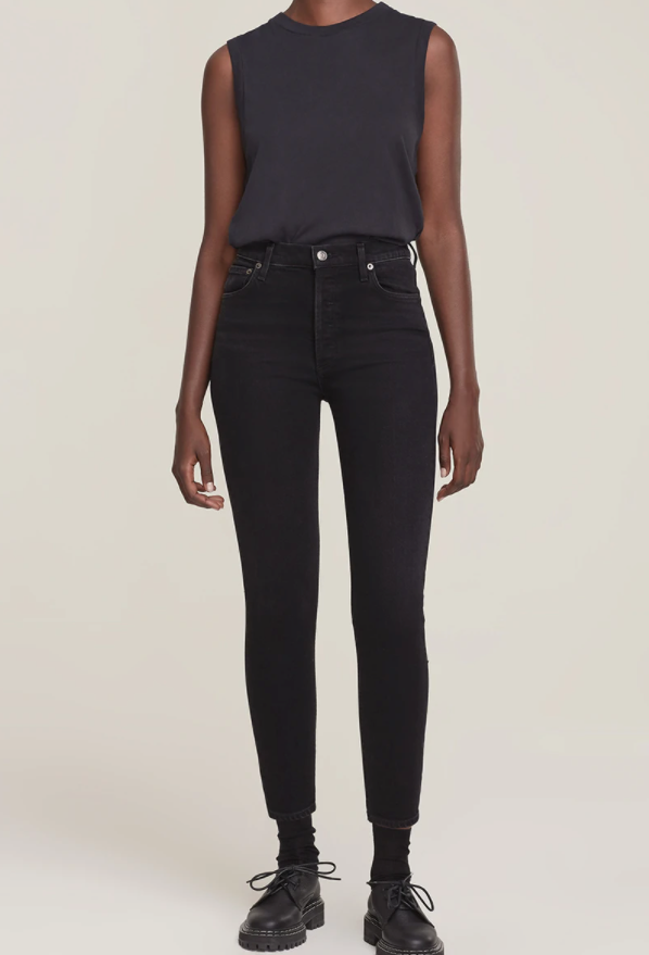 Élite High Rise Straight Jean