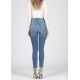 Moda Double Button Skinny Jean