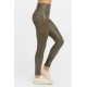 Brisa Leather Croc Shine Legging