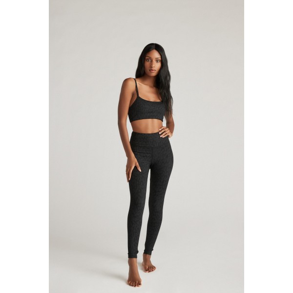 Twilight Embossed Ankle Legging