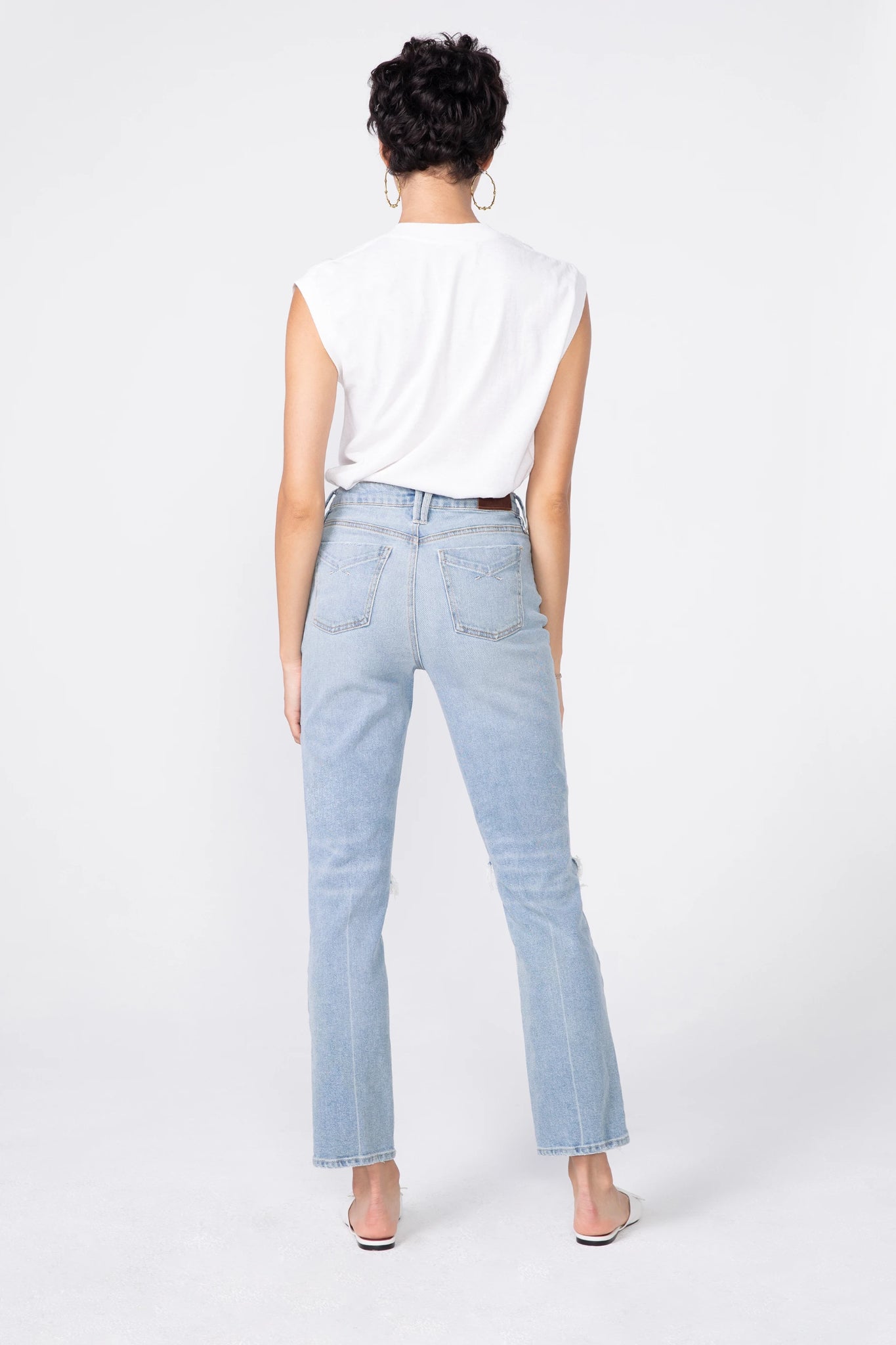 Metro High Rise Straight Jean