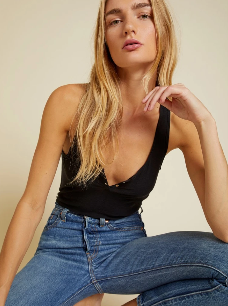 Nebula Aurora Button Tank