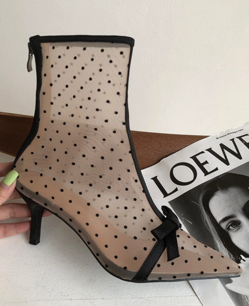 Mystère Mesh Boots
