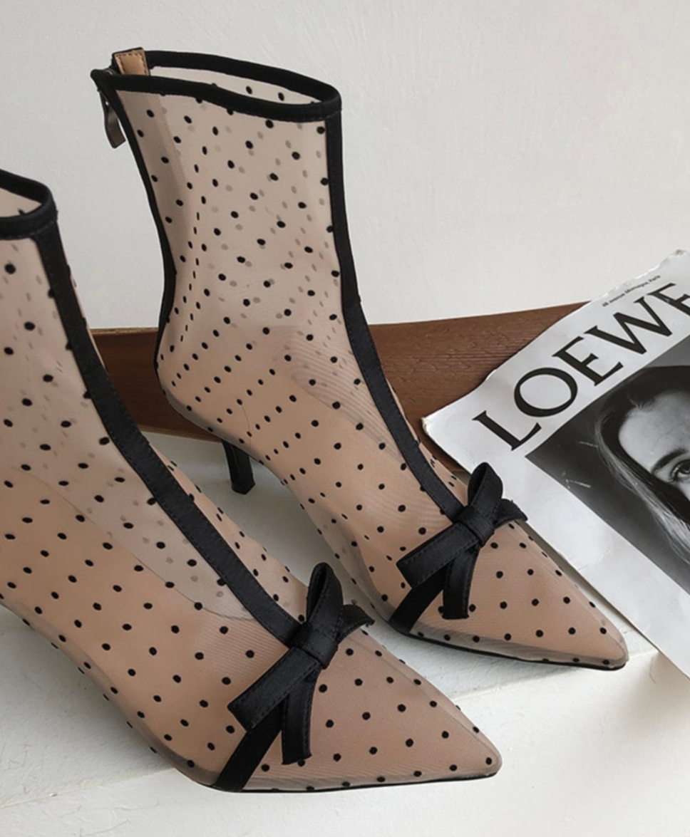 Mystère Mesh Boots