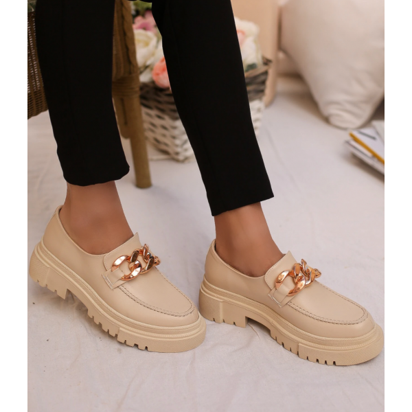 Silver Dawn Leather Loafers