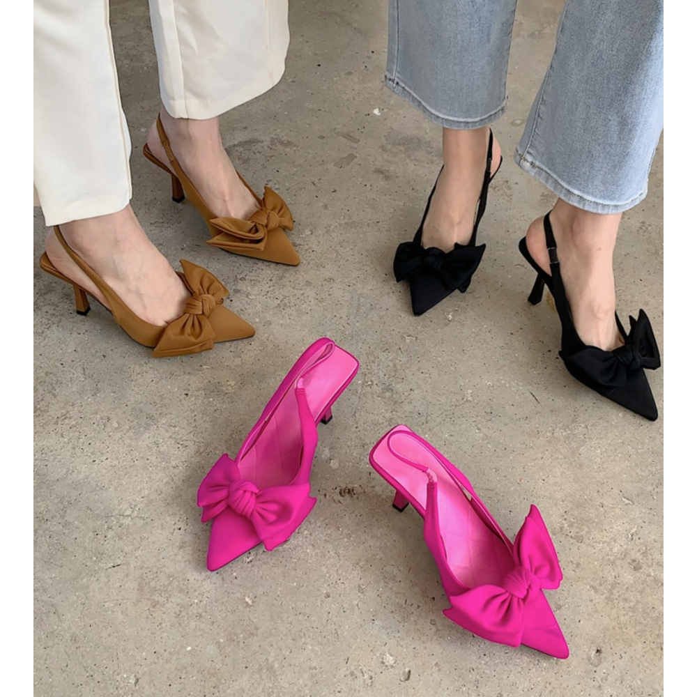 Urban Bow-Knot Pumps