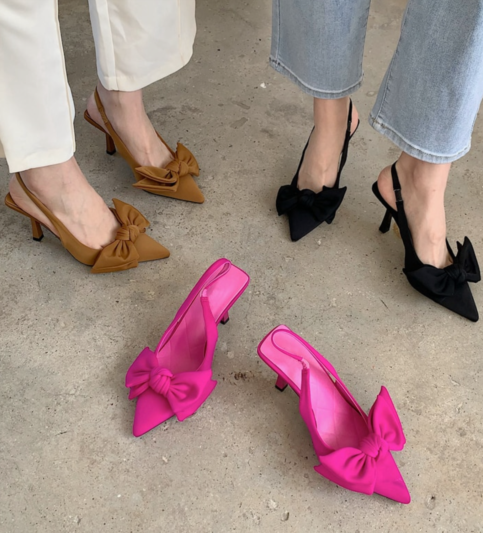 Drift Bow-Knot Pumps