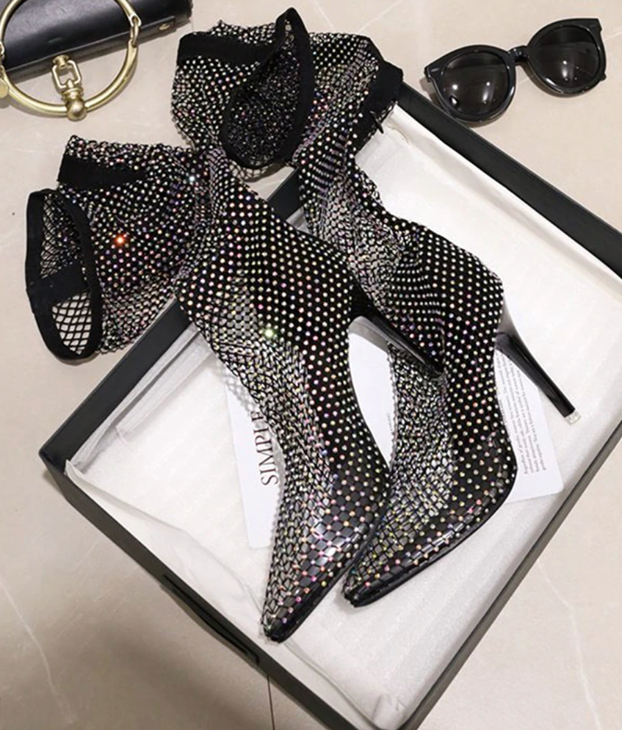 Vibe Mode Sparkle Heels