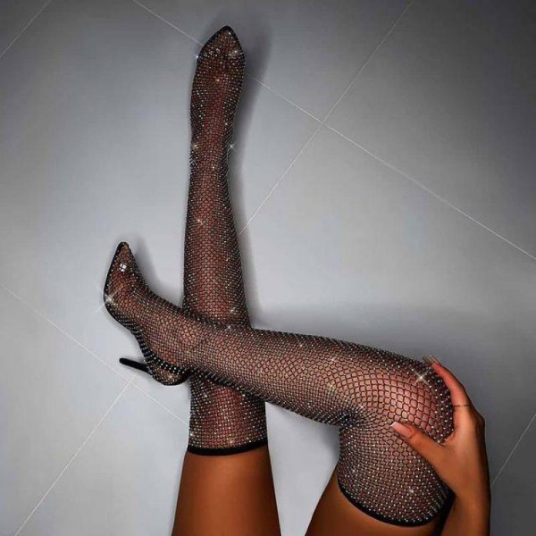 Vibe Mode Sparkle Heels