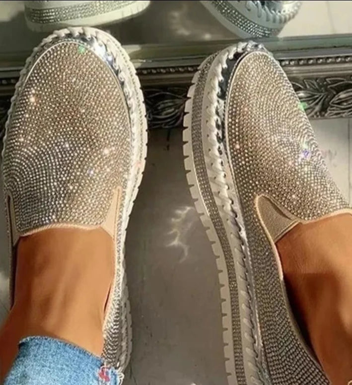 Brisa Sequin Loafers