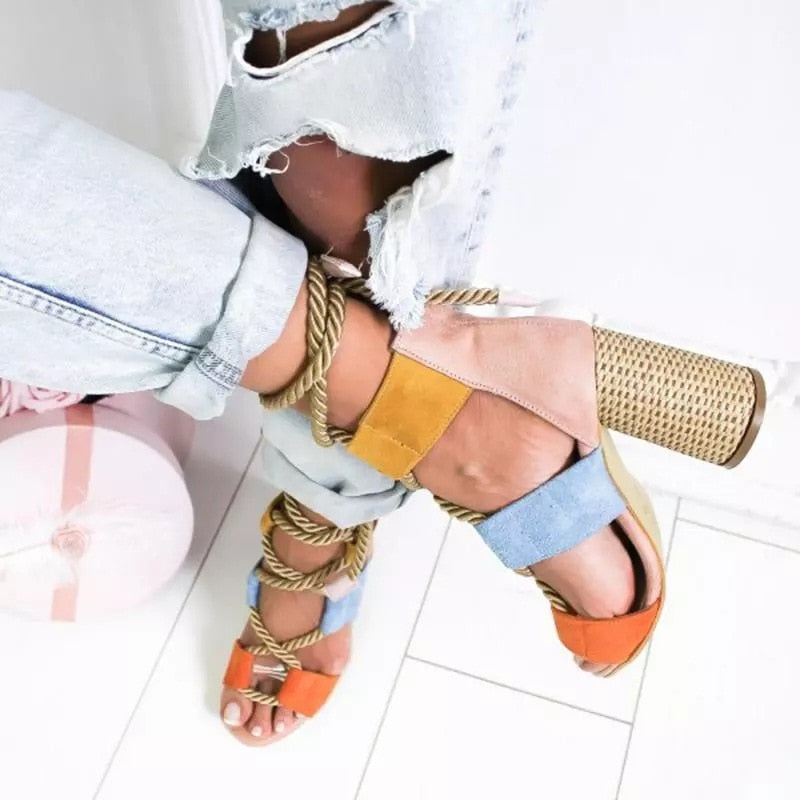 Golden Pulse Summer Sandals
