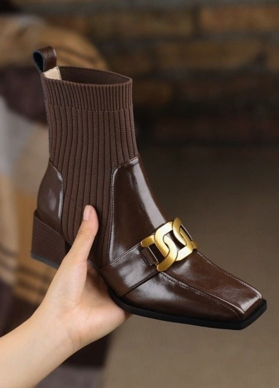 Luna Estrella Sock Boots