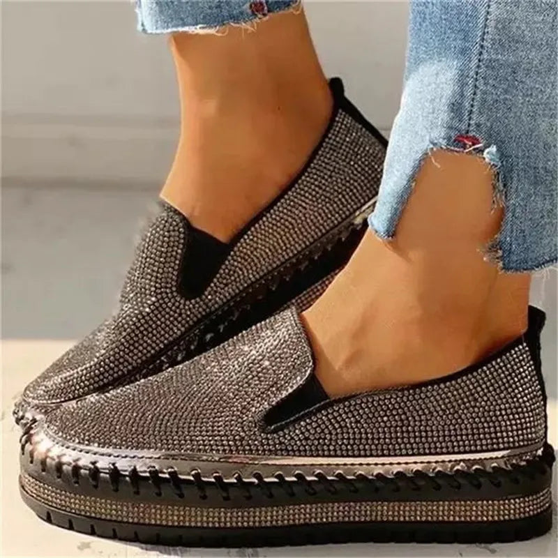 Brisa Sequin Loafers