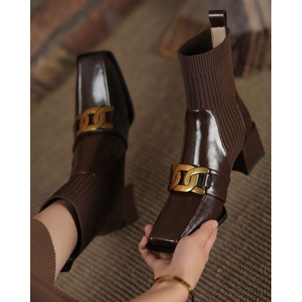 Luna Estrella Sock Boots