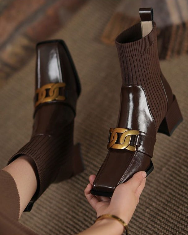 Luna Estrella Sock Boots