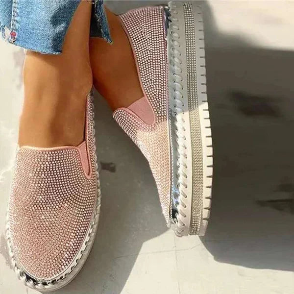 Brisa Sequin Loafers