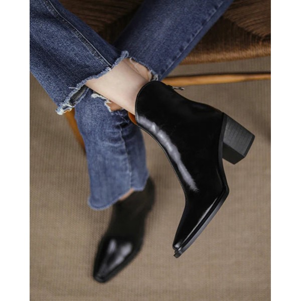 Bold Shade Leather Boots