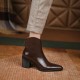 Bold Shade Leather Boots