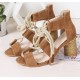 Golden Pulse Summer Sandals