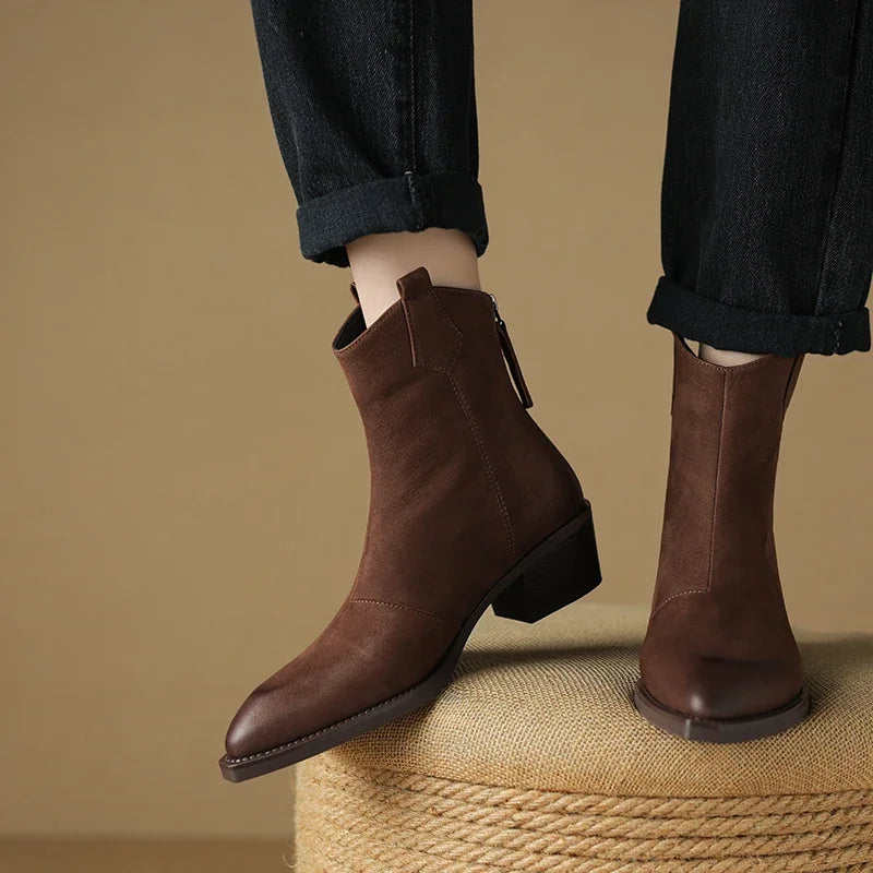 Bold Suede Boots