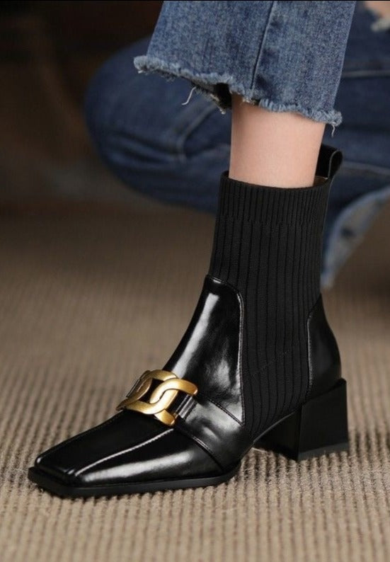 Luna Estrella Sock Boots