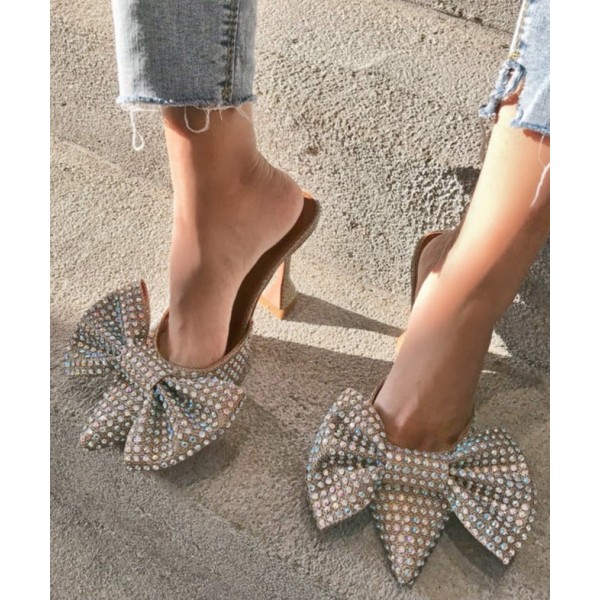 Mystère Soleil Rhinestones Heels
