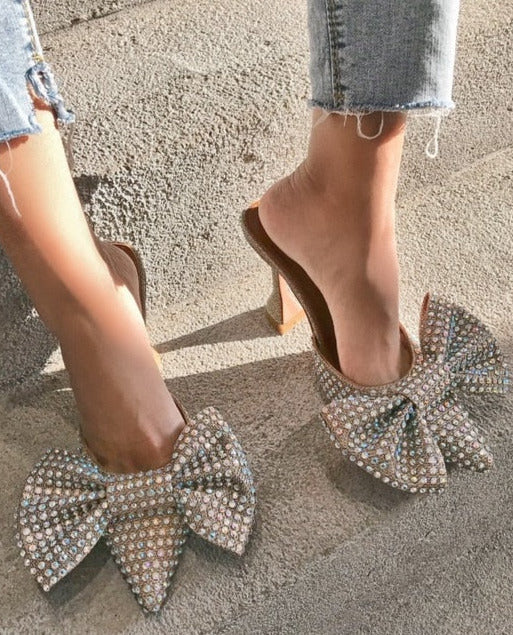 Mystère Soleil Rhinestones Heels