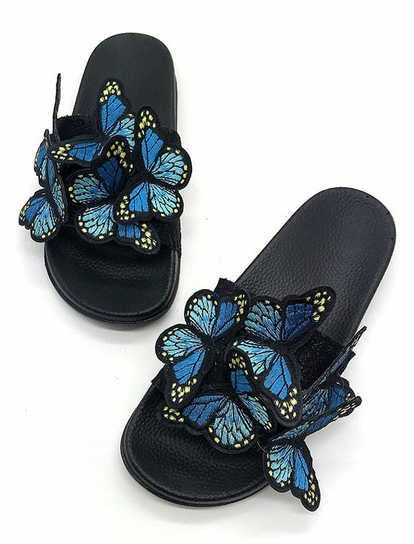 Élan Allure Butterflies Slippers